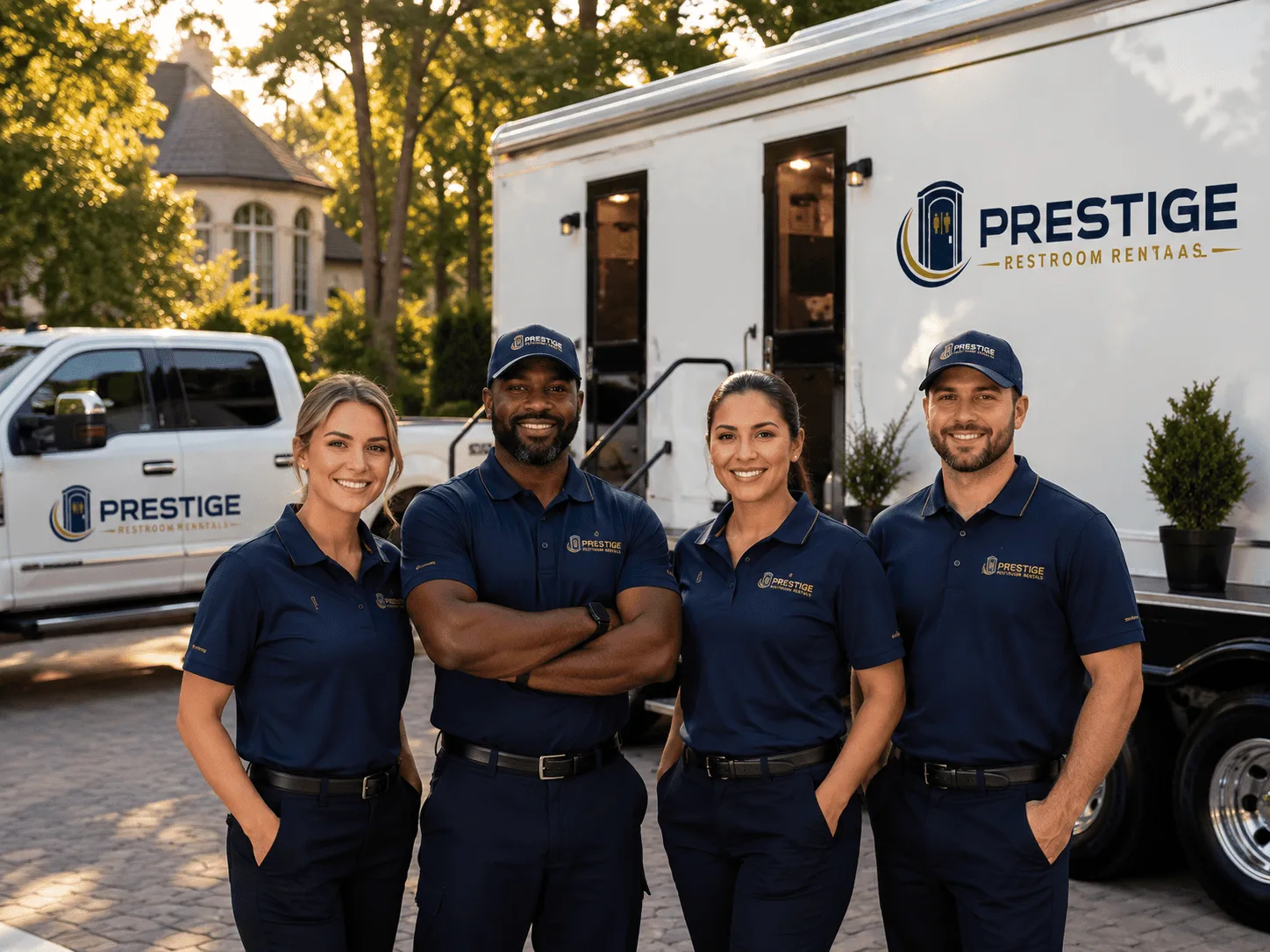 Trusted Luxury Portable Restrooms company in Mcville, ND